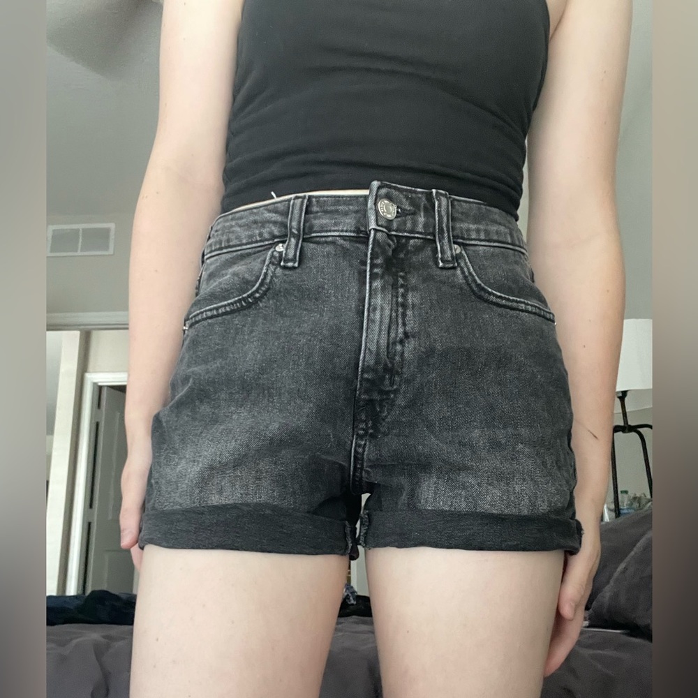 black Wild Fable denim shorts